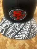 SF Tribal Brim Gray San Francisco Islander Heritage SnapBack