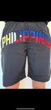 Philippines Flag Embridered Cultured Roots Shorts