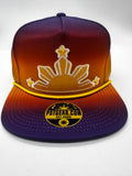 Philippines Filipino Rise and Shine 3 STARS AND SUN New Mesh Rope Flat Brims