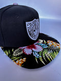 Floral Shield Snapback