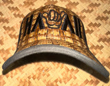 HAWAII Shaka Weave Black and Brown SNAPBACK TRUCKER