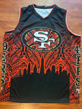 San Francisco City Tribals Palm Flag Islander Tribal Jersey