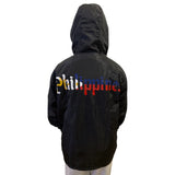 Philippines Flag Cultured Roots Zip Up Windbreaker
