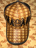 HAWAII Shaka Weave Black and Brown SNAPBACK TRUCKER