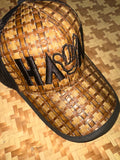 HAWAII Shaka Weave Black and Brown SNAPBACK TRUCKER