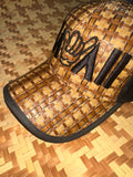 HAWAII Shaka Weave Black and Brown SNAPBACK TRUCKER