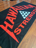 Hawaiian Strength Beach Towel - Empower Your Summer Vibe