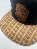 SD San Diego Brown Banig Filipino Heritage Tribal 3 Stars and Sun SnapBack