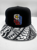 SD San Diego Filipino Heritage Tribal 3 Stars and Sun SnapBack