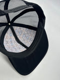 3 Stars and Sun Banig Black Philippines Filipino Flat Brim 3 STARS AND SUN Weave BRIM COLLECTION