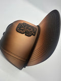 SD San Diego Tribal Brown Twilight Custom mesh Rope Brim