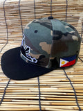 3 Stars and Sun camo Philippines Flag hat