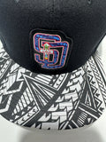 SD San Diego Guam Tribal SnapBack Hat
