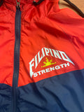 Filipino Philippines Strength Windbreaker Traditional Track Jacket