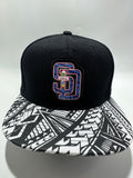 SD San Diego Guam Tribal SnapBack Hat