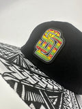 SD San Diego Hawaii Tribal SnapBack