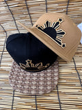 3 STARS AND SUN Filipino Brown Cream Brims
