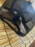 Shaka Bones Curved Mesh Weave Brim