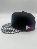 LA Los Angeles Filipino Heritage Tribal 3 Stars and Sun SnapBack