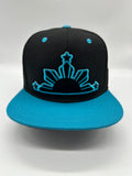 3 Stars and Sun Teal Philippines Flag hat