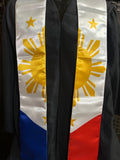 Philippines Filipino 3 Stars and Sun Stole Graduation Stoles