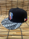 SF San Francisco Filipino Heritage Tribal 3 Stars and Sun SnapBack
