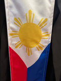 Philippines X USA Tribal Sun Seal Graduation Stoles 2024