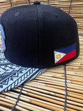SF San Francisco Filipino Heritage Tribal 3 Stars and Sun SnapBack