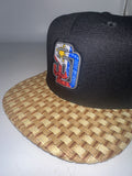 SD San Diego Filipino Banig Weave 3 Stars and Sun SnapBack