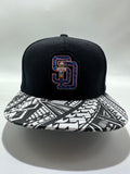 SD San Diego Guam Tribal SnapBack Hat