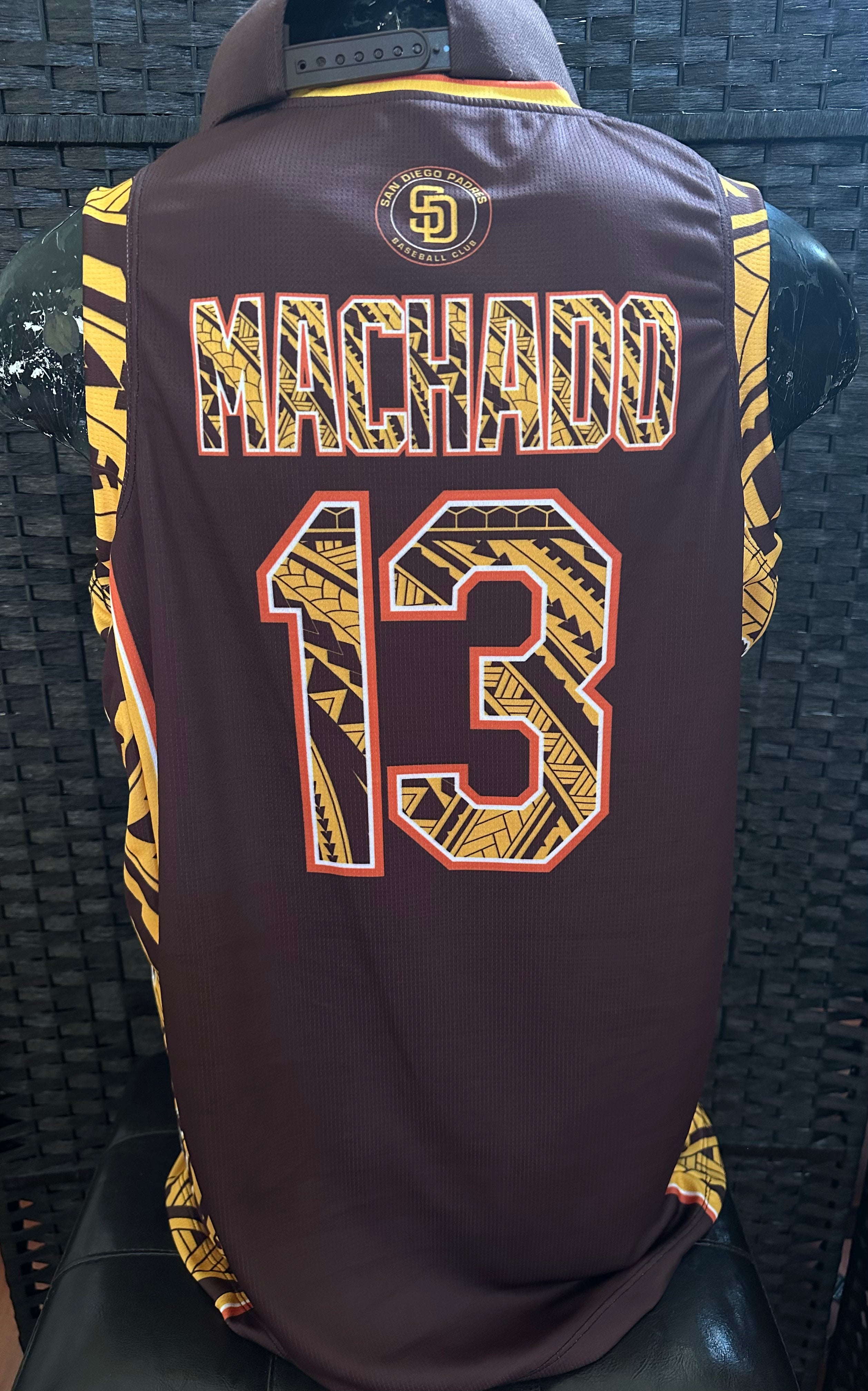 Black 2024 machado jersey