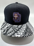 SD San Diego Guam Tribal SnapBack Hat