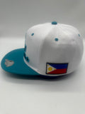 3 Stars and Sun Teal Philippines Flag hat