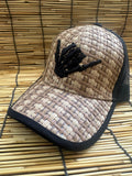 Shaka Bones Curved Mesh Weave Brim