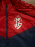 Guam Seal Tribal Windbreaker Traditional Track Jacket