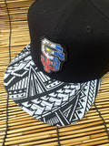 SF San Francisco Filipino Heritage Tribal 3 Stars and Sun SnapBack