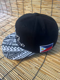 3 STARS AND SUN Filipino Philippines Tribal Brims