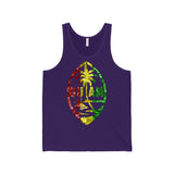 Floral Guam Rasta Tank Top