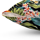Guam Floral Seal  Square Pillow