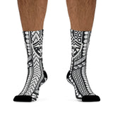 Hawaii Shield Tribal Socks