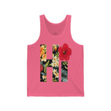 Hi Floral Jersey Tank