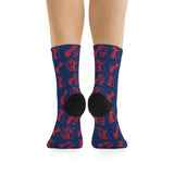 Guam Fresh Blue & Red Socks