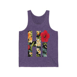 Hi Floral Jersey Tank
