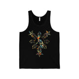 Philippines Floral  Jersey Tank