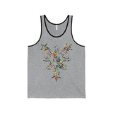 Philippines Floral  Jersey Tank