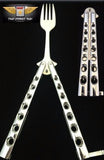 Balisong Fork and Spoon combo