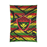 Hawaii Rasta Kanaka Shield Comforter
