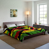 Hawaii Rasta Kanaka Shield Comforter