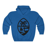 Chamorro Palm black Unisex Heavy Blend™ Hooded Sweatshirt
