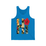 Hi Floral Jersey Tank